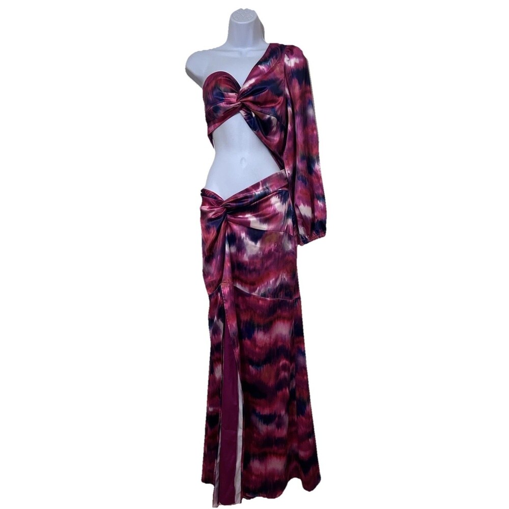 Lovers And Friends Santa Monica Gown Maxi Dress NWT Size large - Picture 3 of 15